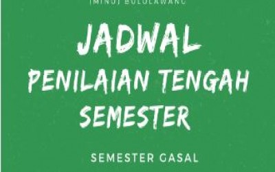 Jadwal PTS Genap 2023